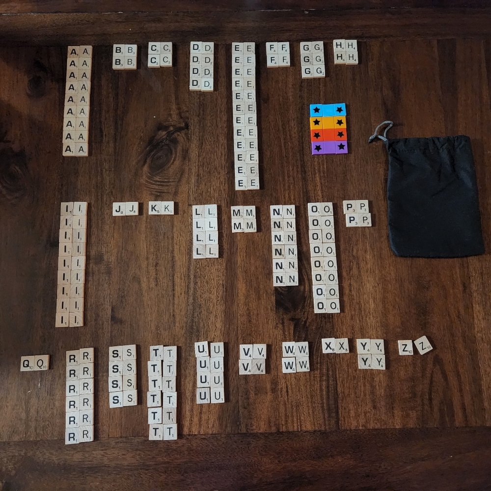 Scrabble Tiles for Craft